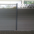 Co-Extrusion WPC Fencing Trellis Aluminum Post Easy Installation DIY Fence